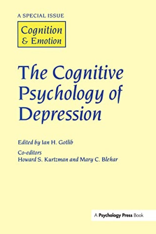 Cognitive Psychology of Depression
