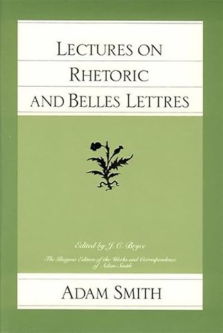 Lectures on Rhetoric & Belles Lettres