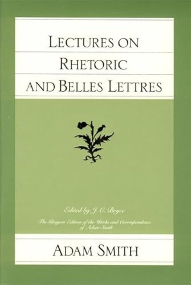 Lectures on Rhetoric & Belles Lettres
