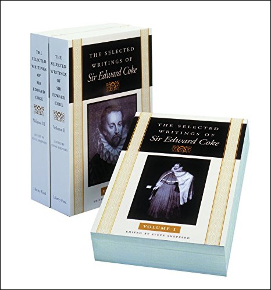 Selected Writings of Sir Edward Coke, Volumes 1-3