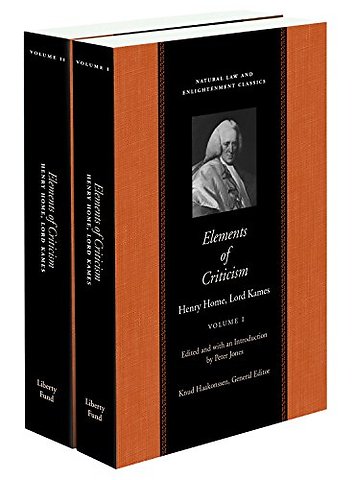 Elements of Criticism, Volumes 1 & 2