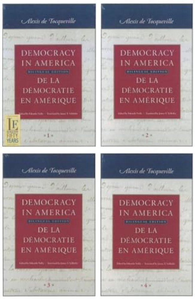 Democracy in America: 4-Volume Set