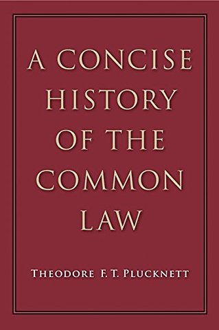 A Concise History of the Common Law
