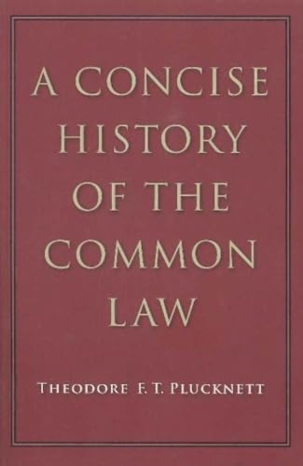 A Concise History of the Common Law