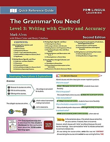 Writing with Clarity and Accuracy