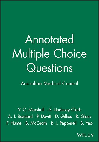 Annotated Multiple Choice Questions