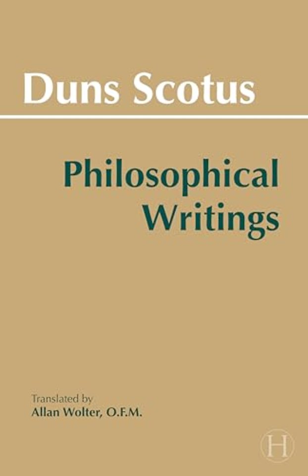 Duns Scotus: Philosophical Writings