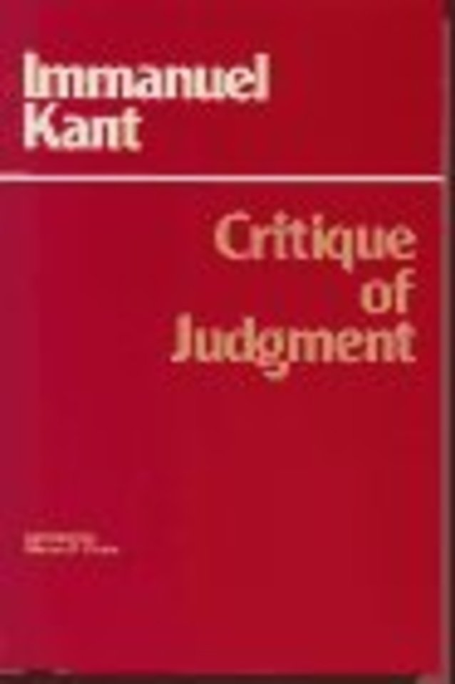 Critique of Judgment