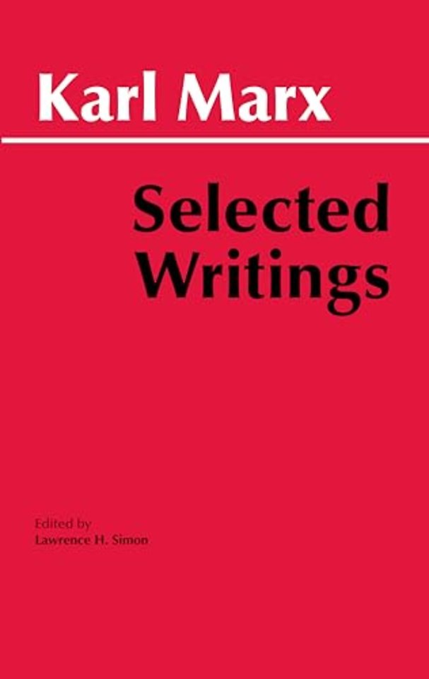 Marx: Selected Writings