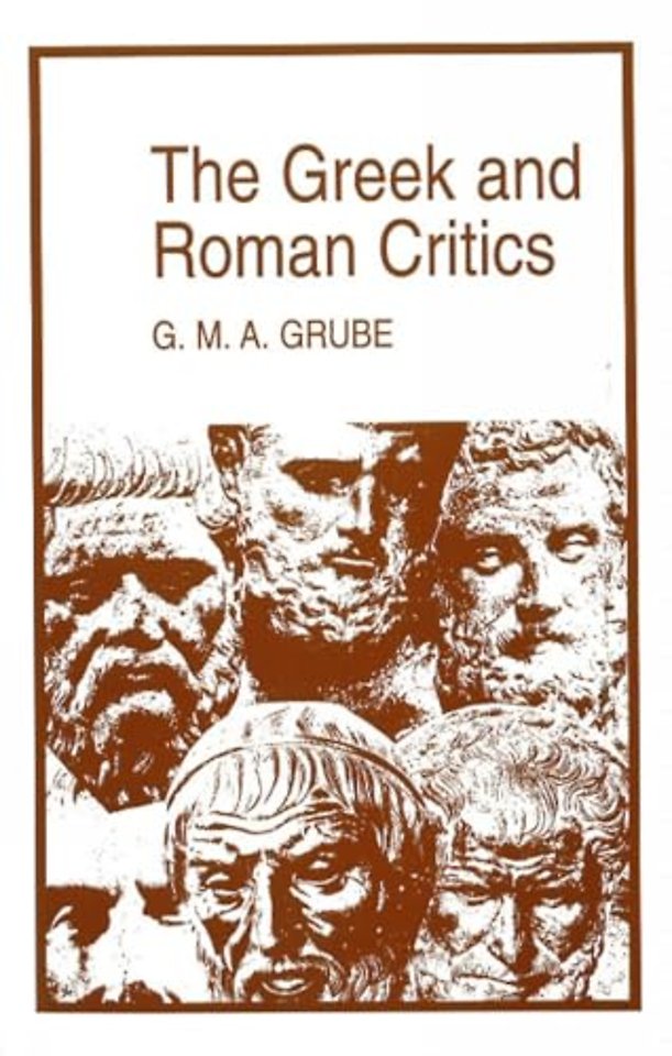 The Greek and Roman Critics
