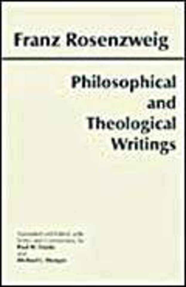 Philosophical and Theological Writings