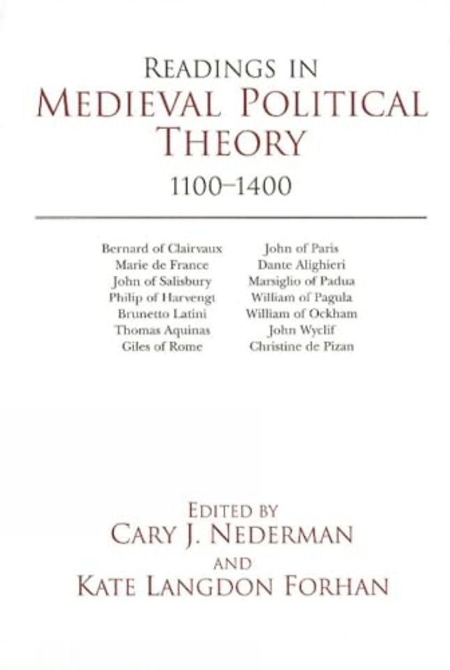 Readings in Medieval Political Theory: 1100-1400