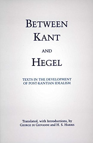 Between Kant and Hegel