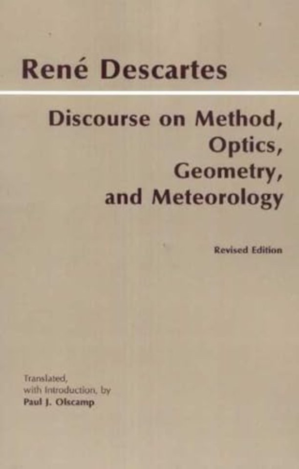 Discourse on Method, Optics, Geometry, and Meteorology