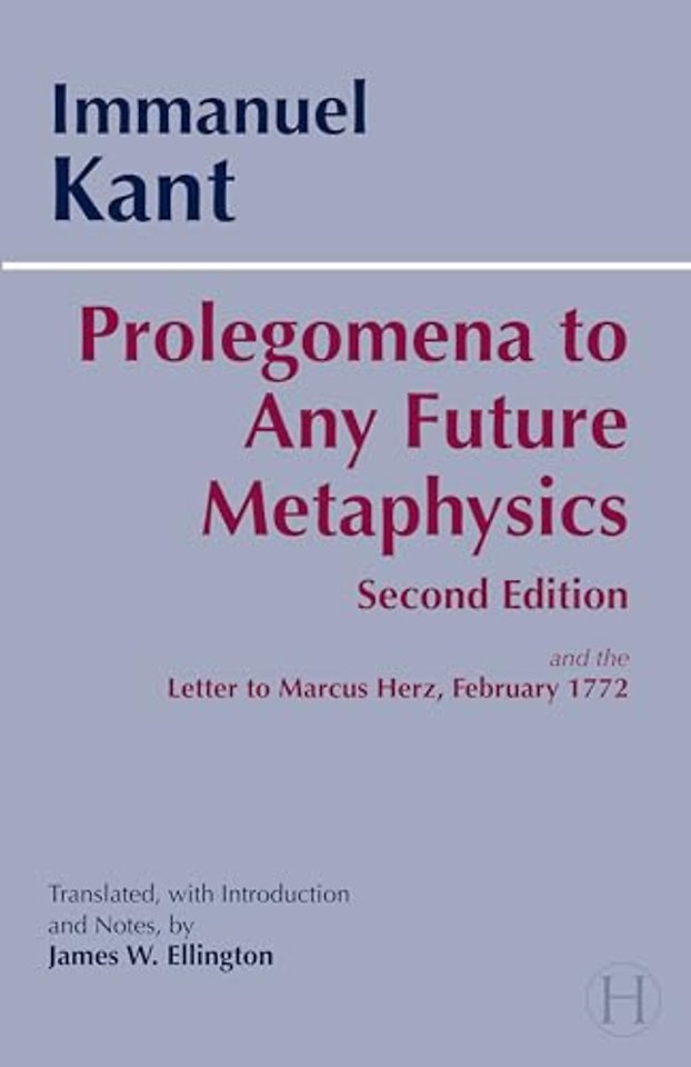 Prolegomena to Any Future Metaphysics