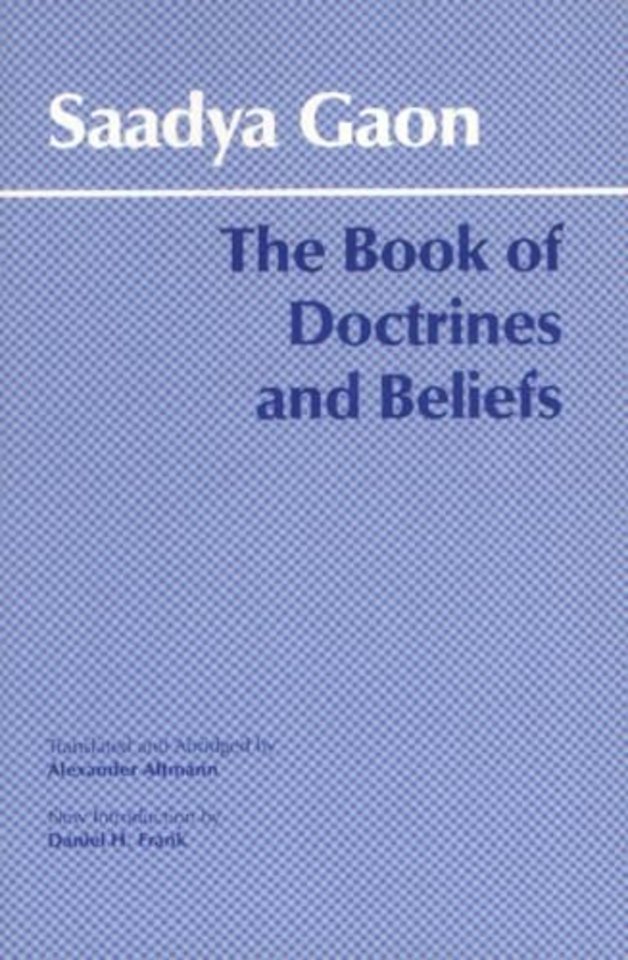 The Book of Doctrines and Beliefs