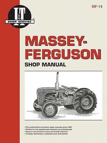 Massey–Ferguson Model MF35 & TO35 Diesel & MF35–MF202 & TO35 Gasoline Tractor Service Repair Manual