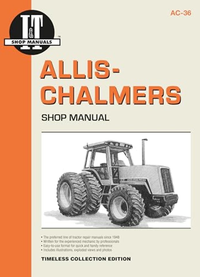 Allis-Chalmers Models 8010 8030 8050 & 8070