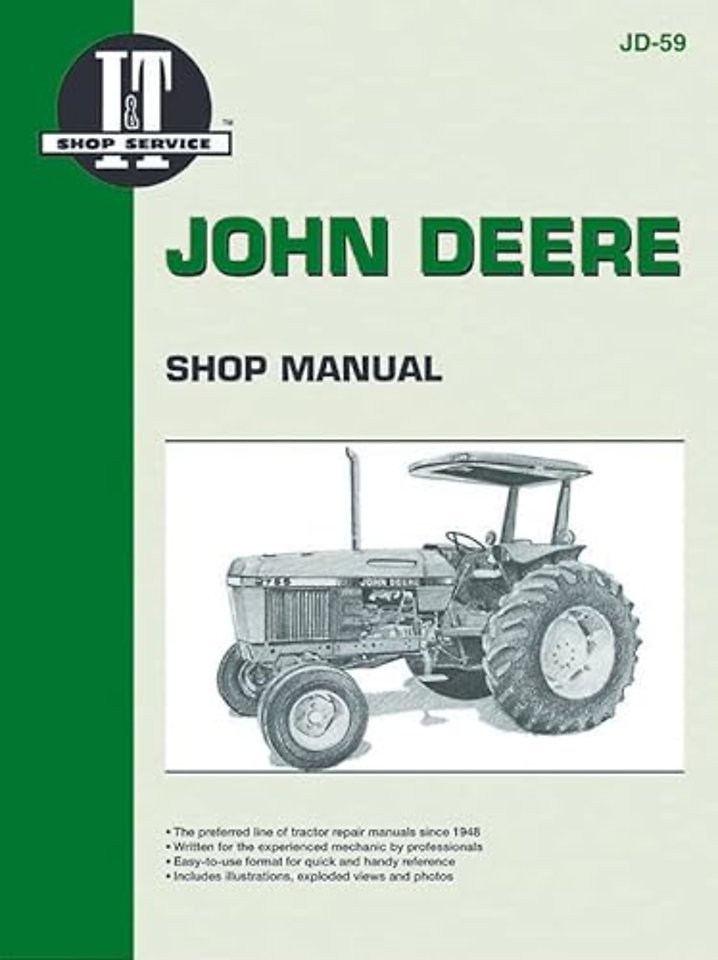 John Deere Model 2750-2955 Tractor Service Repair Manual