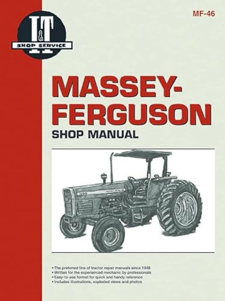 Massey-Ferguson MF340-MF399 Diesel Tractor Service Repair Manual