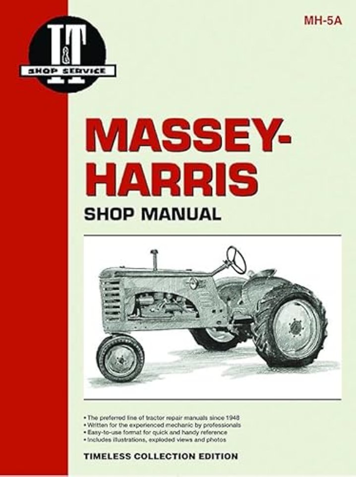 Massey Harris 21 Colt, 23 Mustang, 33-555 Tractor Service Repair Manual