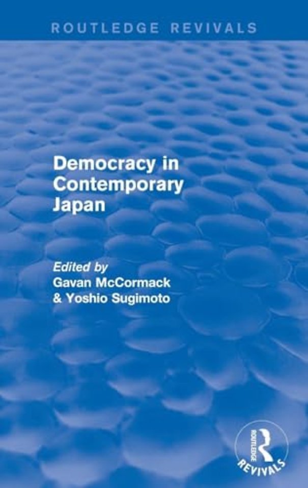 Democracy in Contemporary Japan