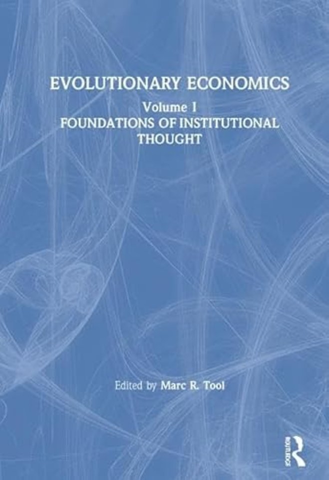 Evolutionary Economics: v. 1