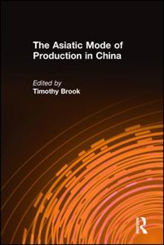 Asiatic Mode of Production in China