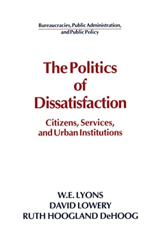 Politics of Dissatisfaction