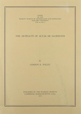 The Artifacts of Altar de Sacrificios