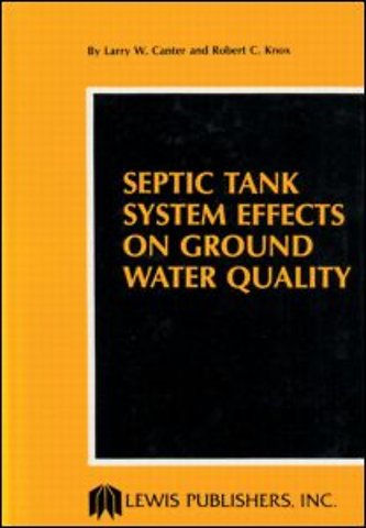 Septic Tank System Effects on Ground Water Quality