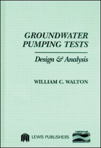 Groundwater Pumping Tests