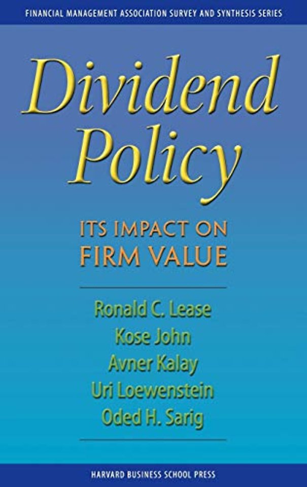Dividend Policy:
