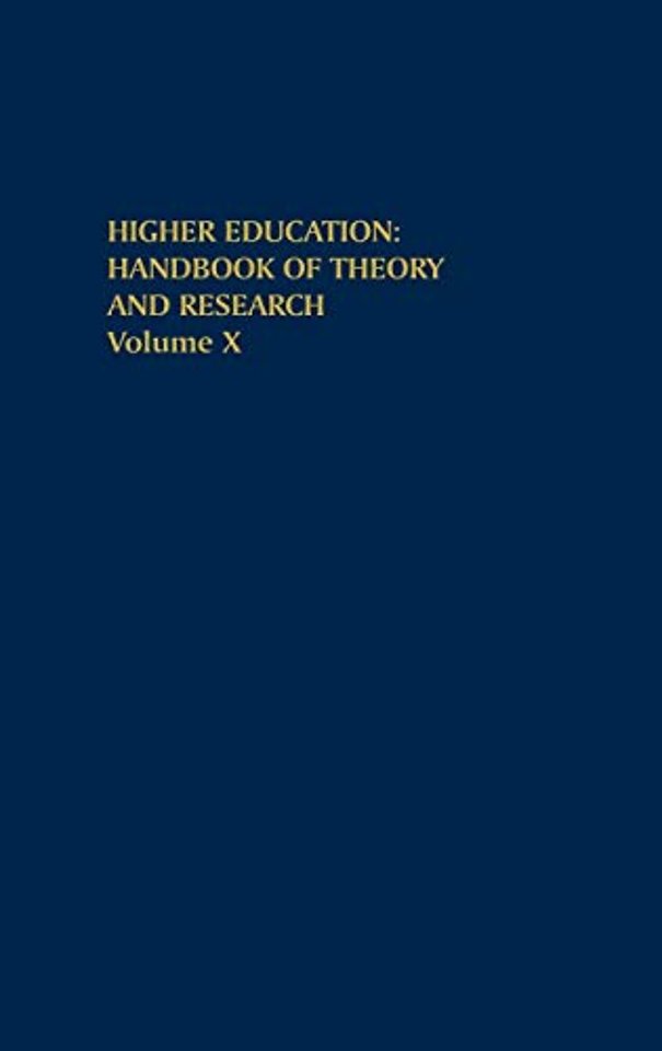 Higher Education: Handbook of Theory and Research