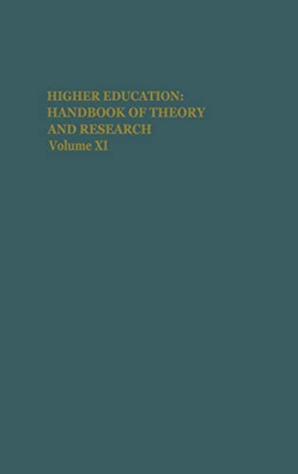 Higher Education: Handbook of Theory and Research