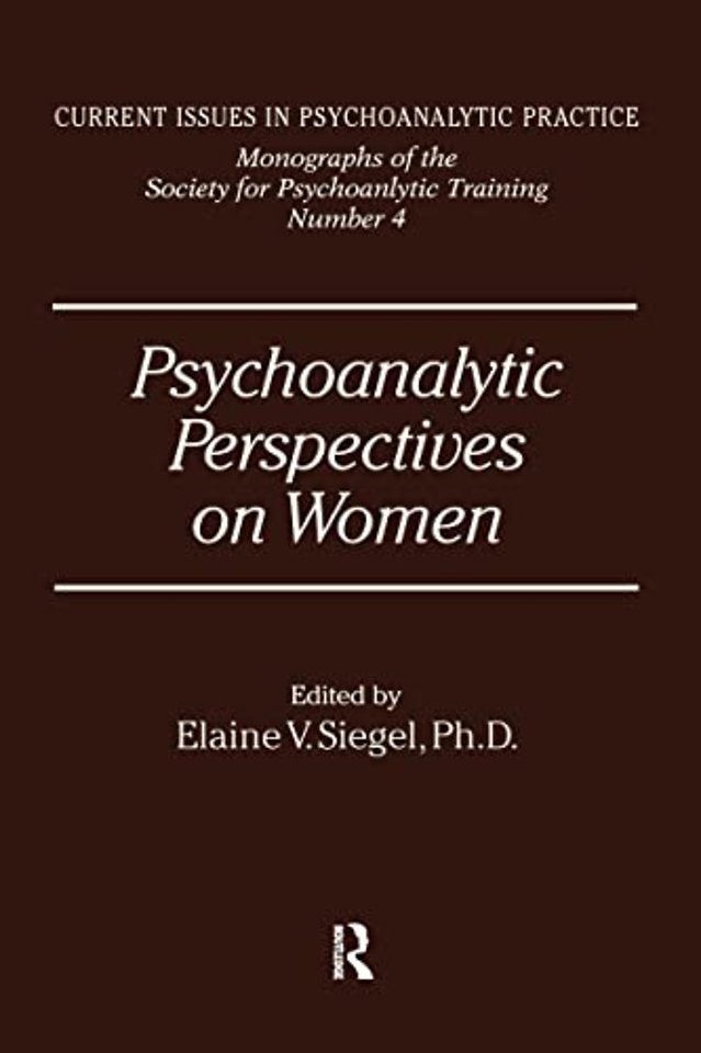 Psychoanalytic Perspectives On Women