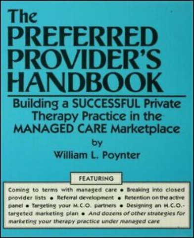 Preferred Provider's Handbook