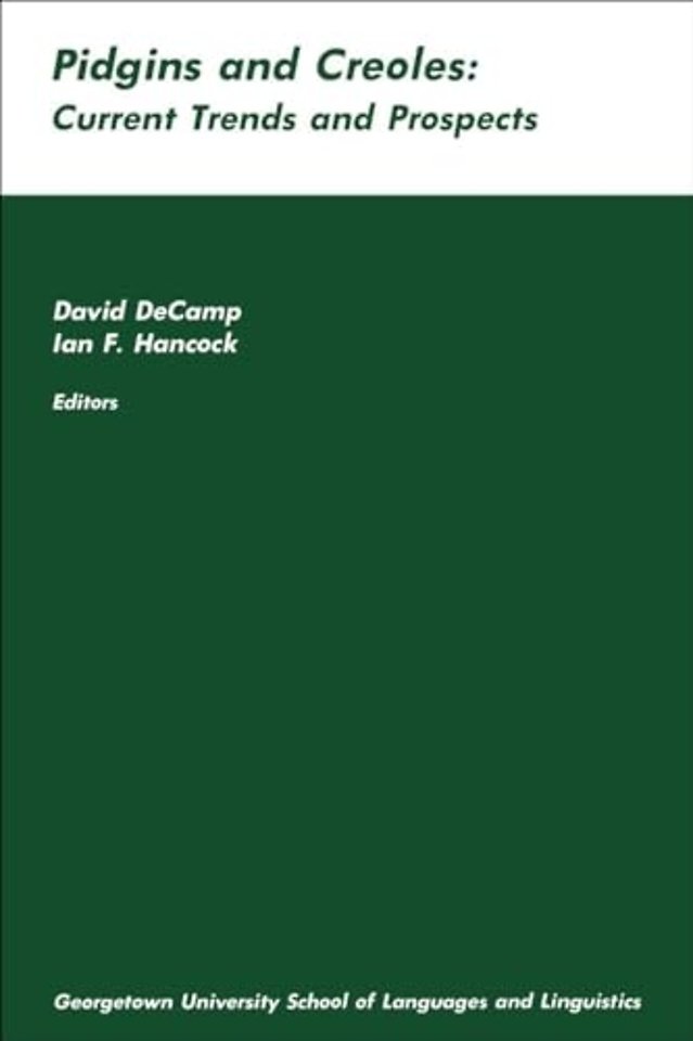 Pidgins and Creoles