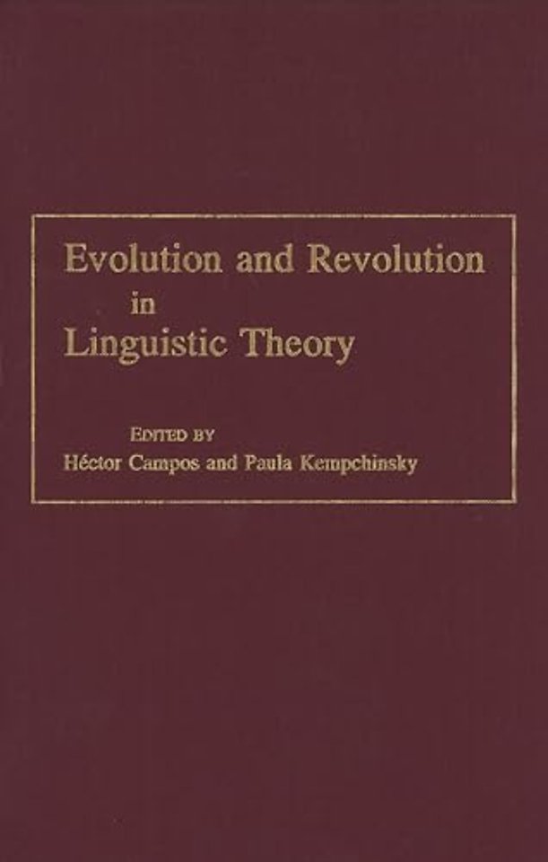 Evolution and Revolution in Linguistic Theory