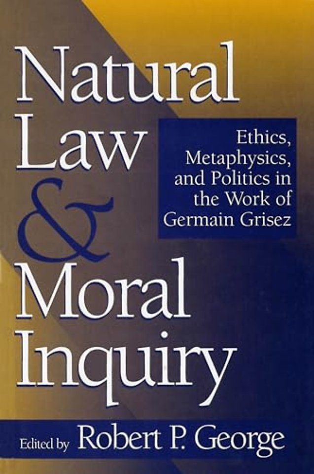 Natural Law and Moral Inquiry