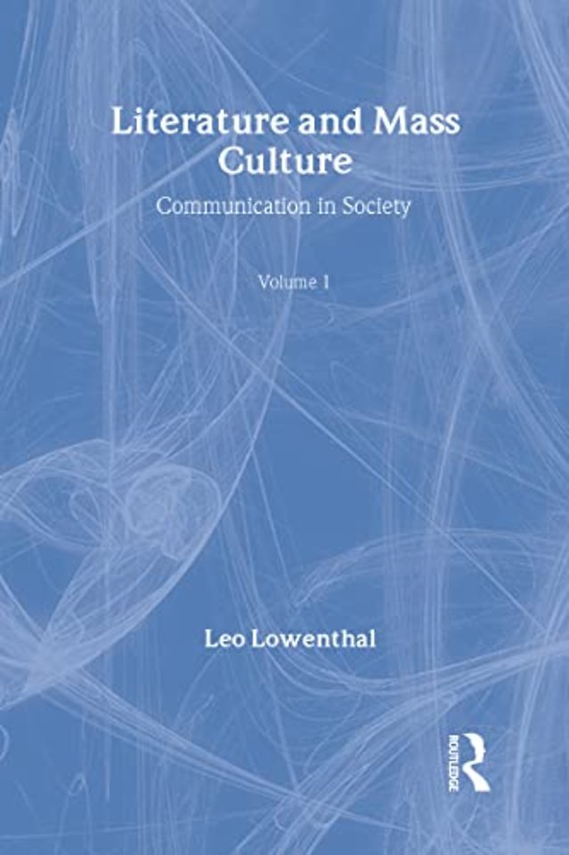 Literature and Mass Culture