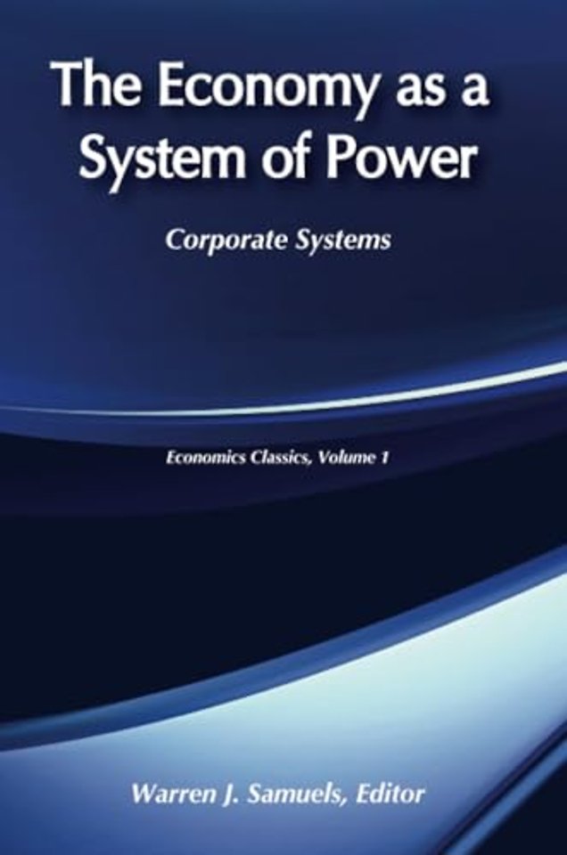 Economy as a System of Power