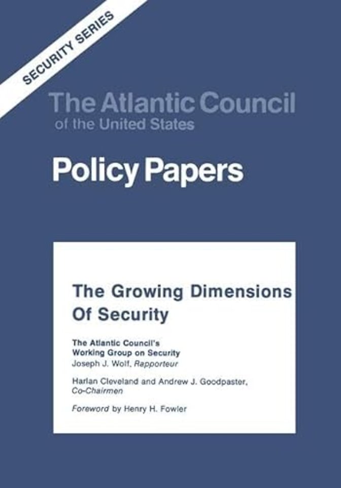 Growing Dimensions of Security