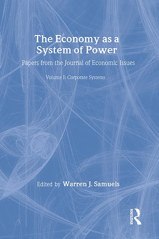 Economy as a System of Power