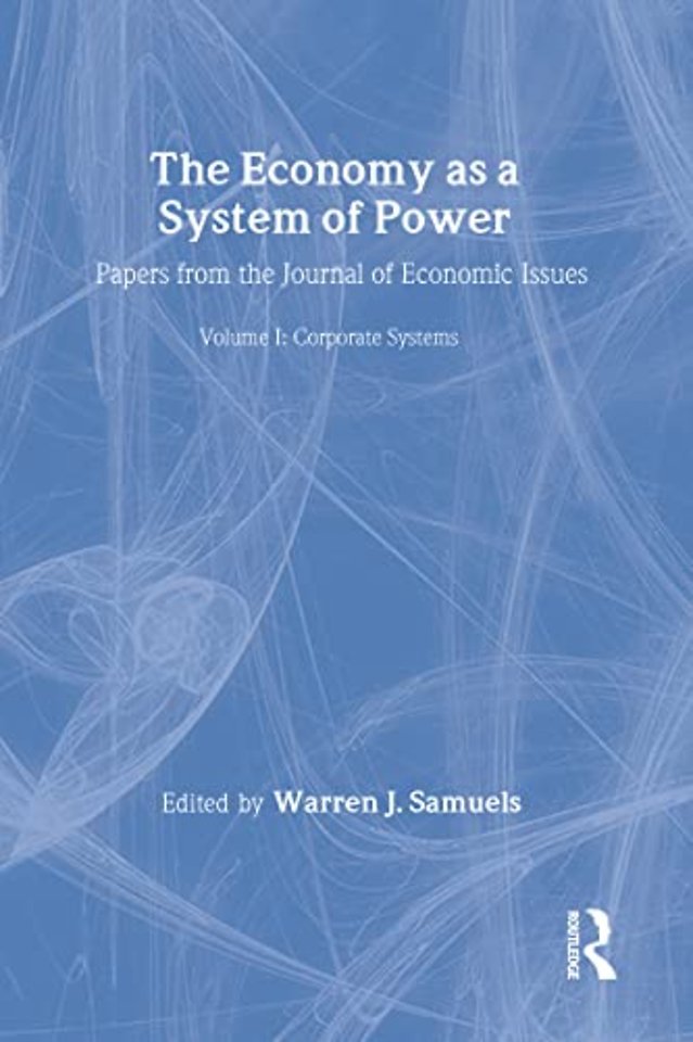 Economy as a System of Power