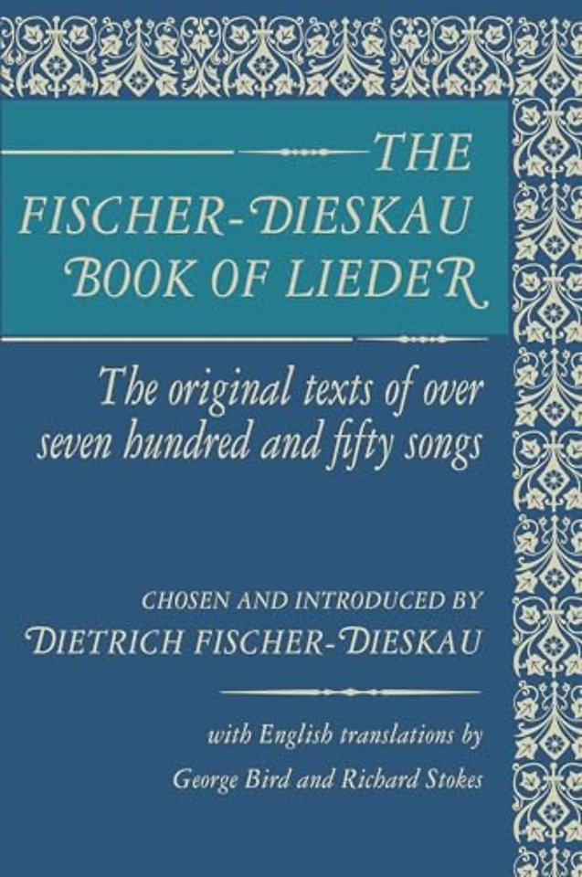 The Fischer-Dieskau Book of Lieder