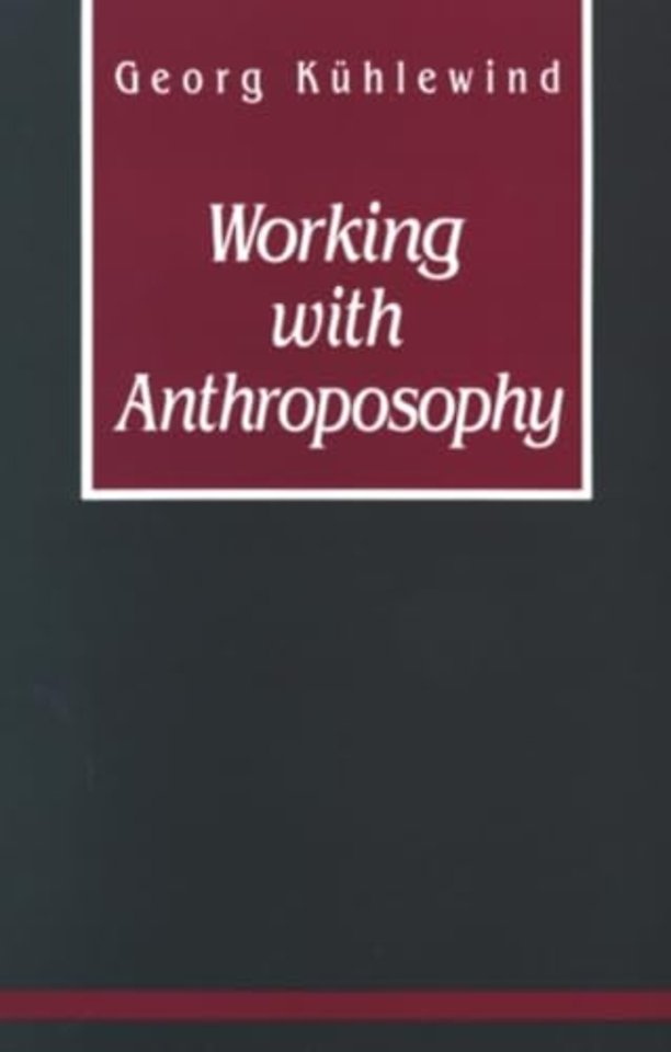 Working with Anthroposophy
