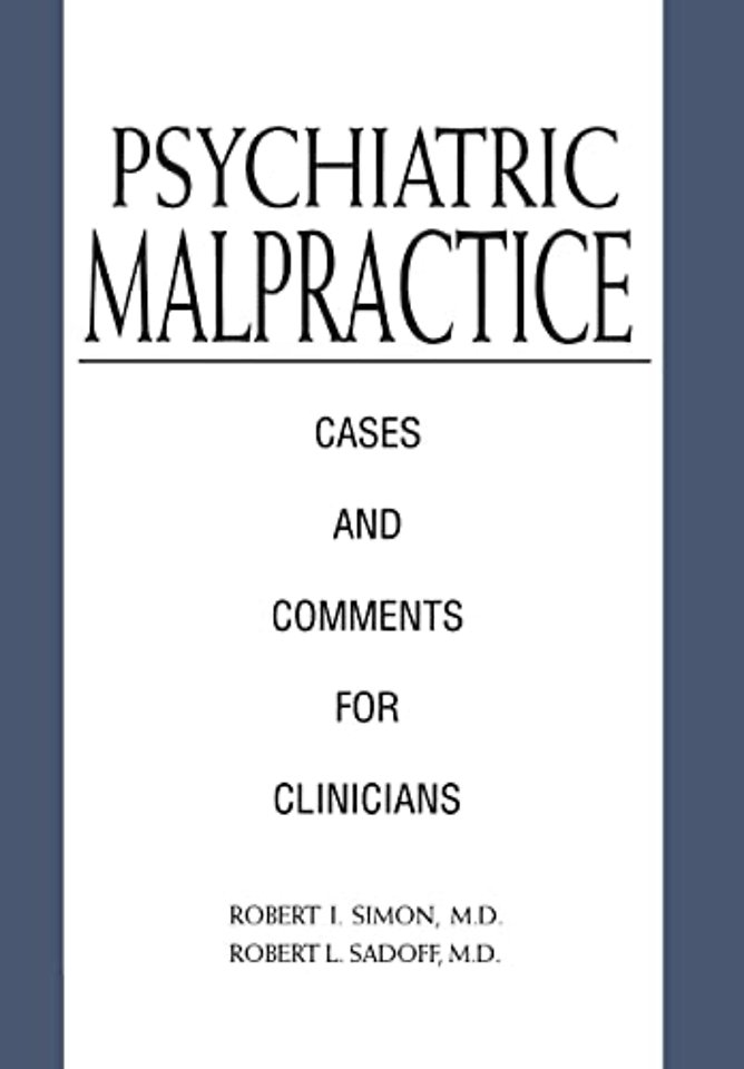 Psychiatric Malpractice