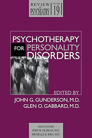 Psychotherapy for Personality Disorders