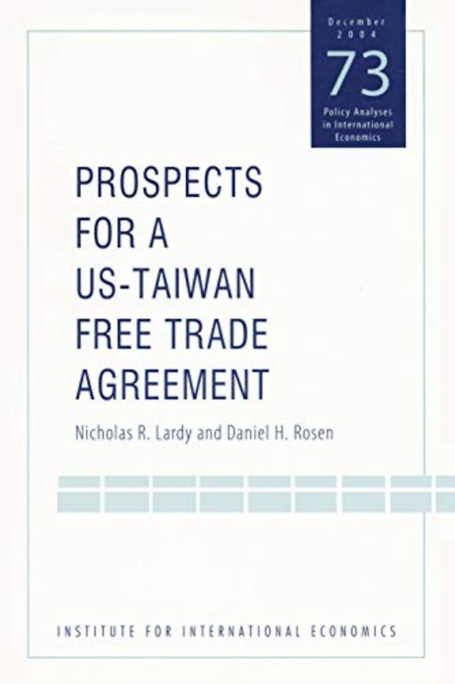 Prospects for a US–Taiwan Free Trade Agreement
